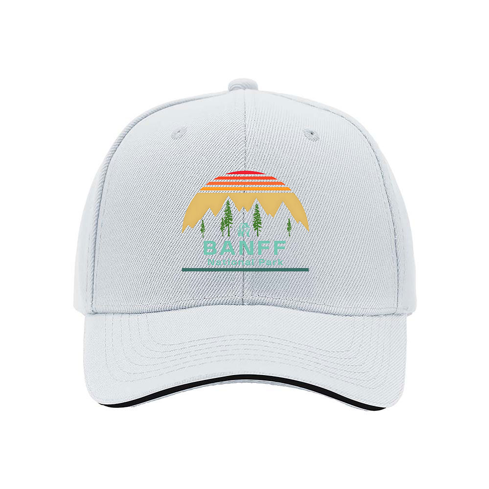 Banff National Park Men's Baseball Cap Outdoor Gift Hat - Image 5