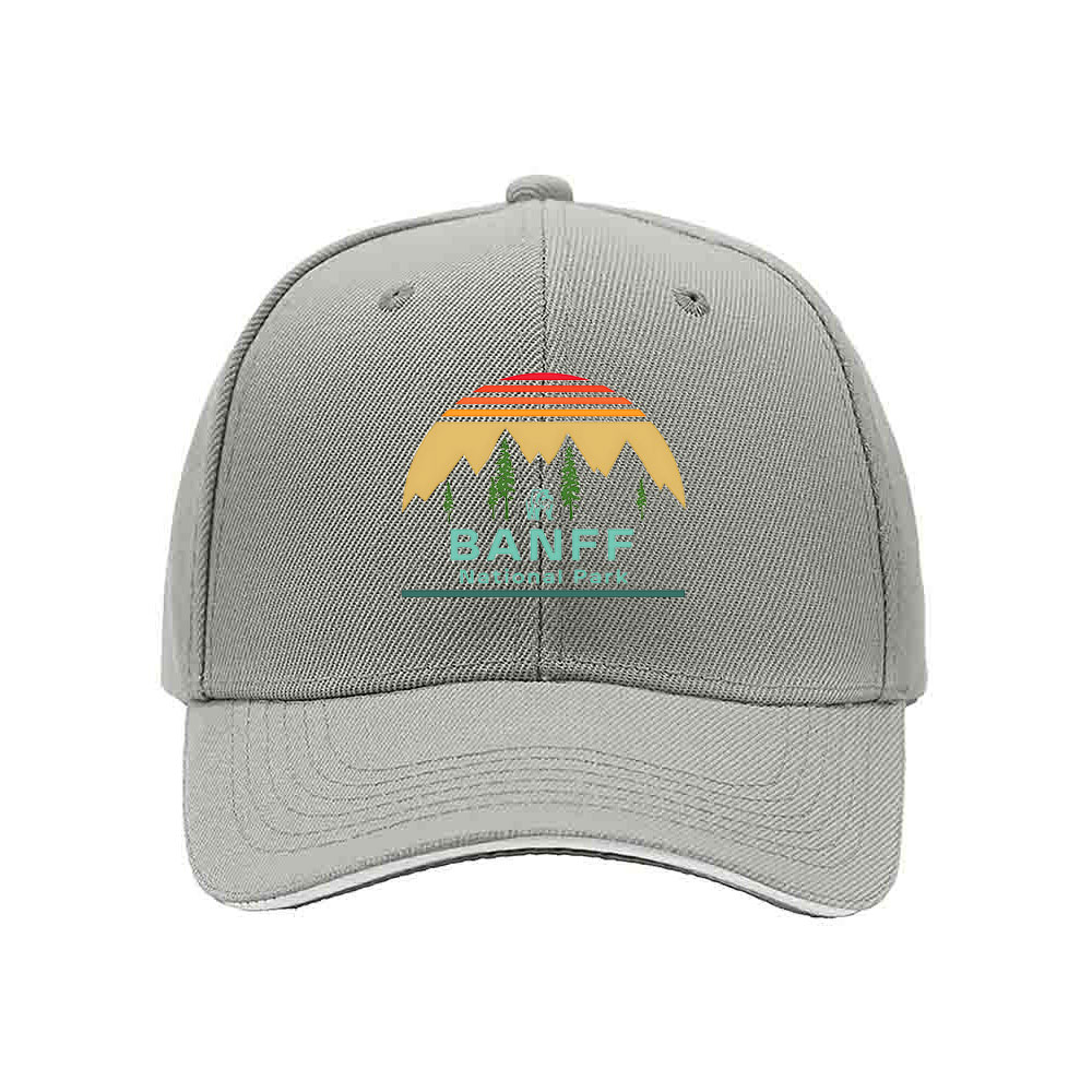 Banff National Park Men's Baseball Cap Outdoor Gift Hat - Image 7