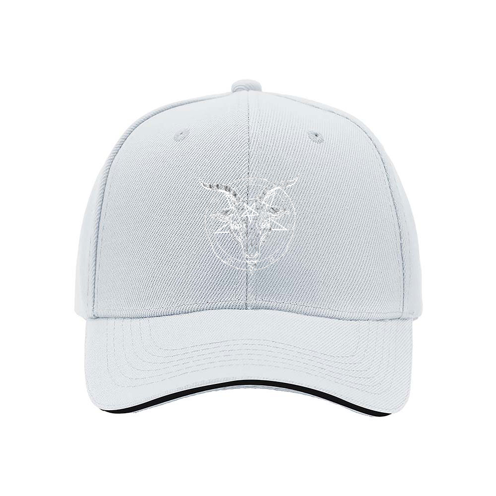 Baphomet Goat Symbol Men's Baseball Cap Gothic Gift Hat - Image 5