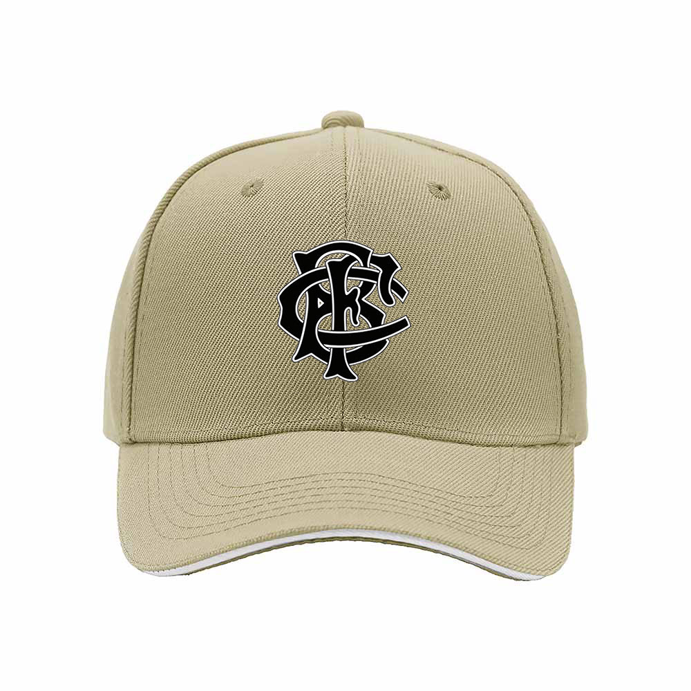 Black Baseball Cap with White Logo Design for Men Women Casual Wear Gift - Image 4