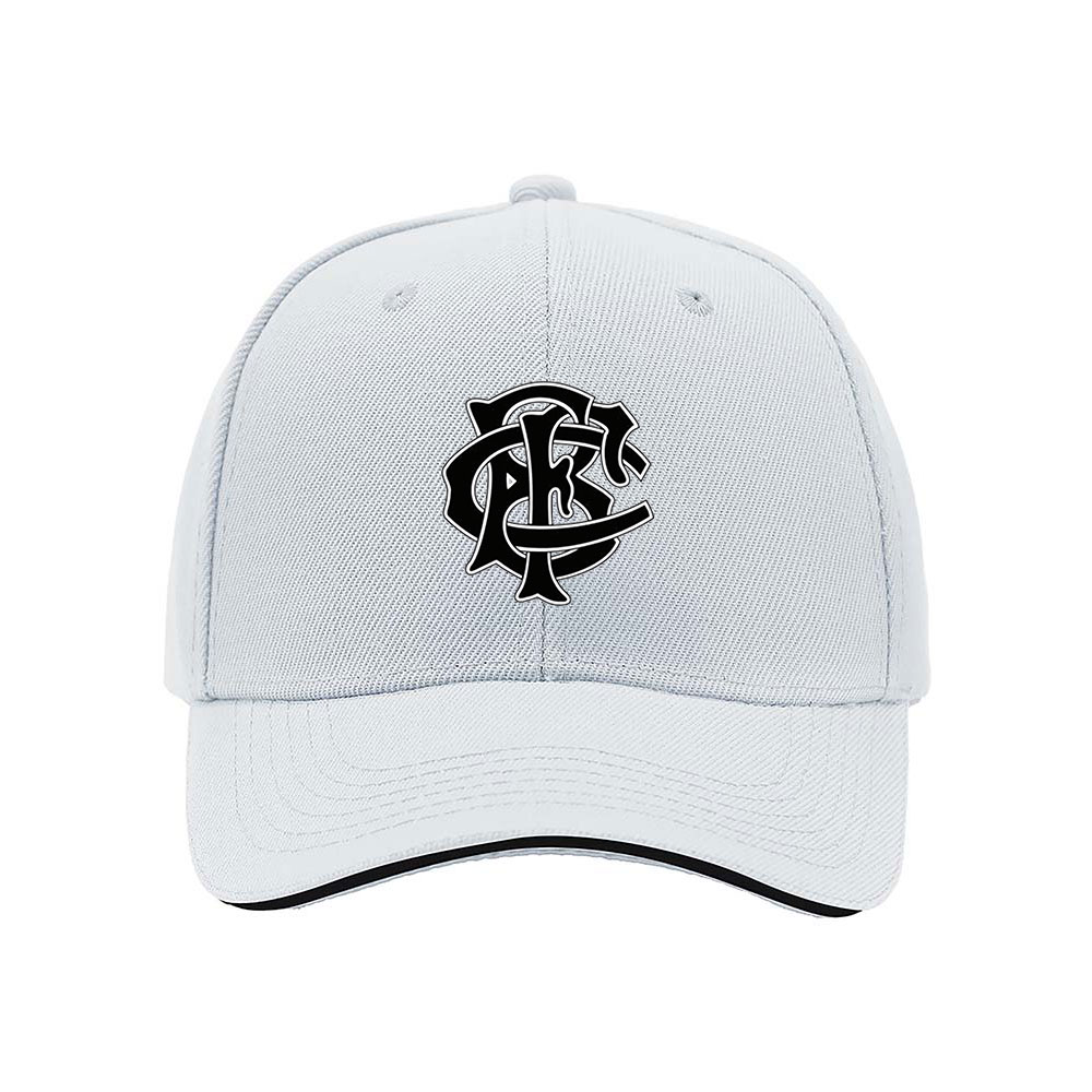 Black Baseball Cap with White Logo Design for Men Women Casual Wear Gift - Image 5