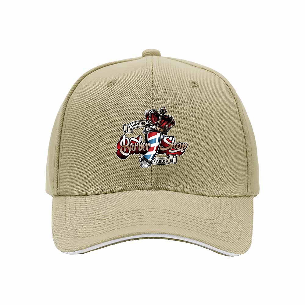 Barber Shop Logo Baseball Cap Men's Women's Gift Hat - Image 4