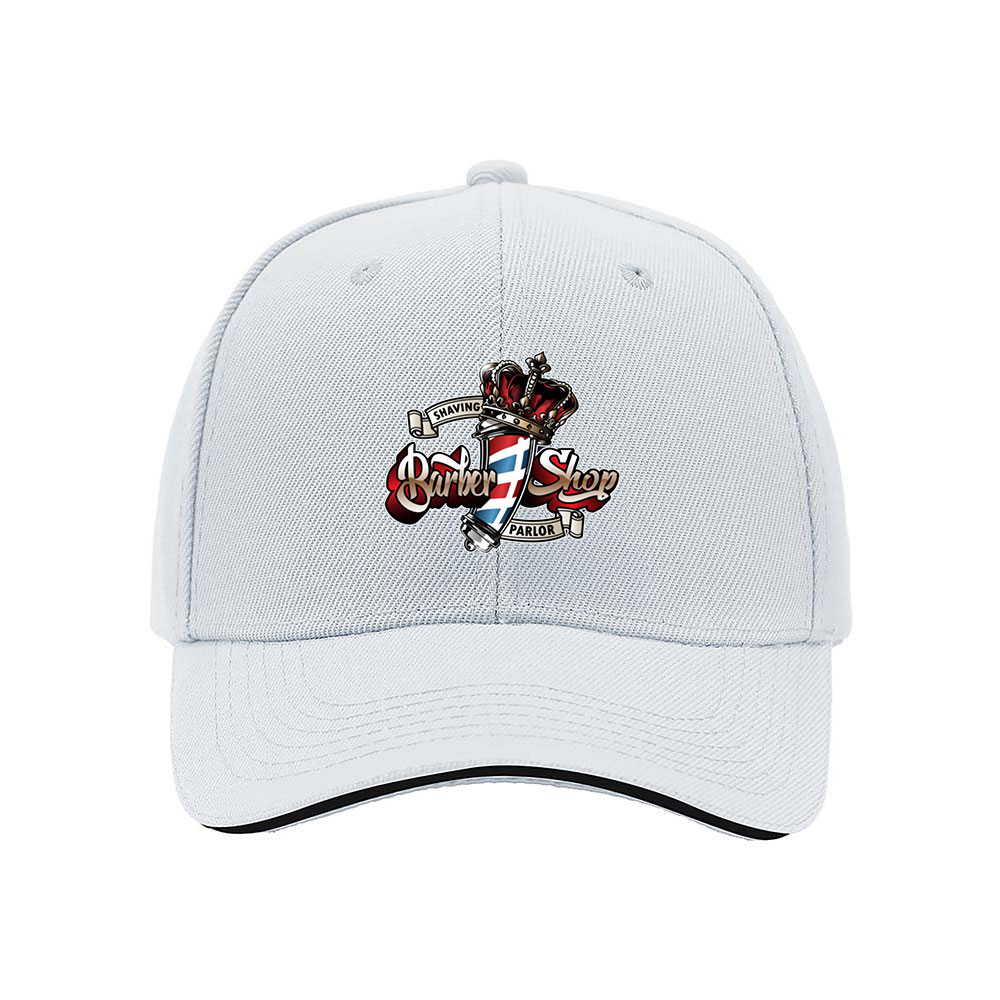 Barber Shop Logo Baseball Cap Men's Women's Gift Hat - Image 5