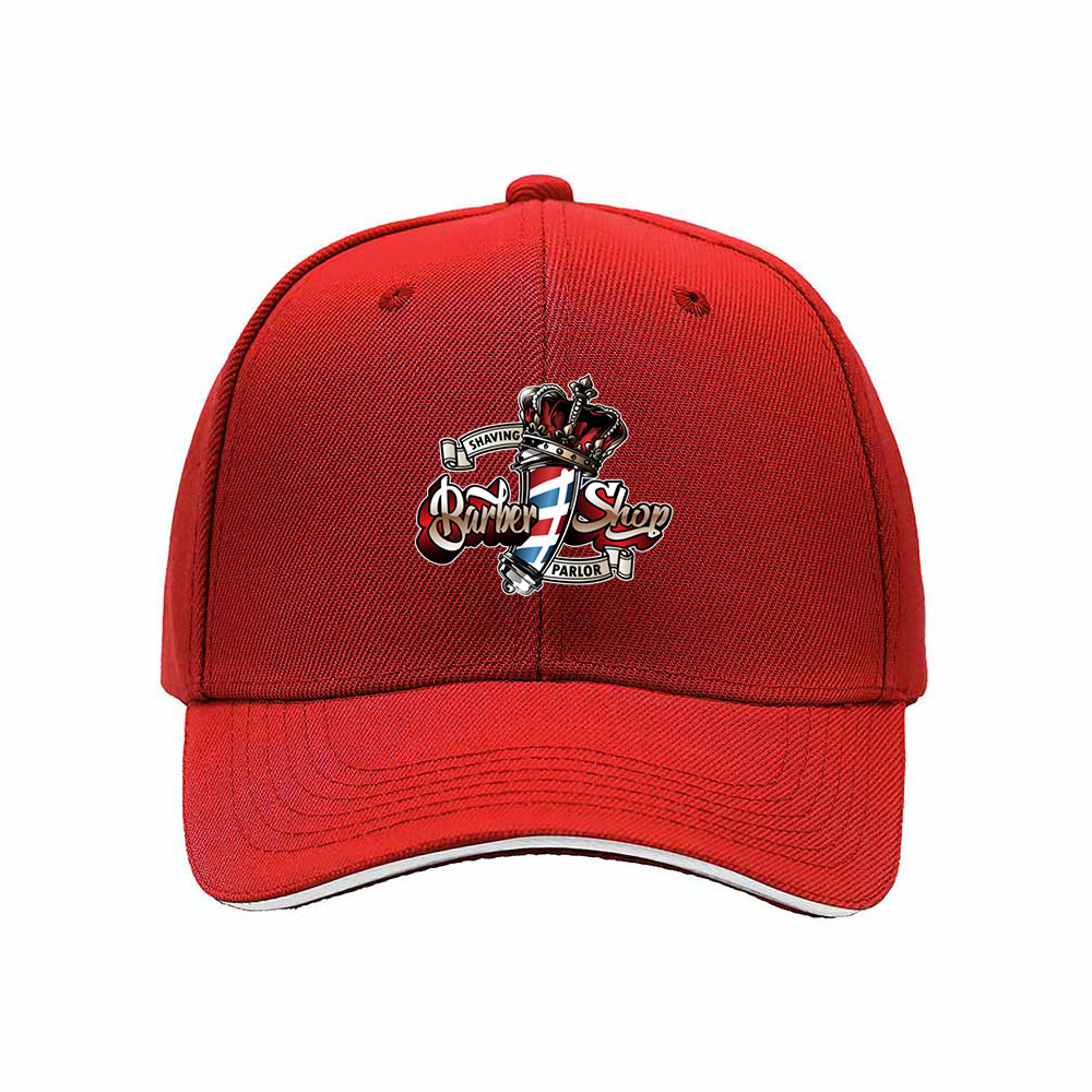 Barber Shop Logo Baseball Cap Men's Women's Gift Hat - Image 6