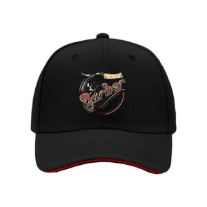 Barber Shop Logo Men's Baseball Cap Gift for Barbers