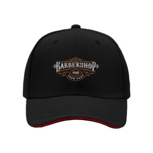 Barbershop Logo Men's Baseball Cap Custom Gift Hat