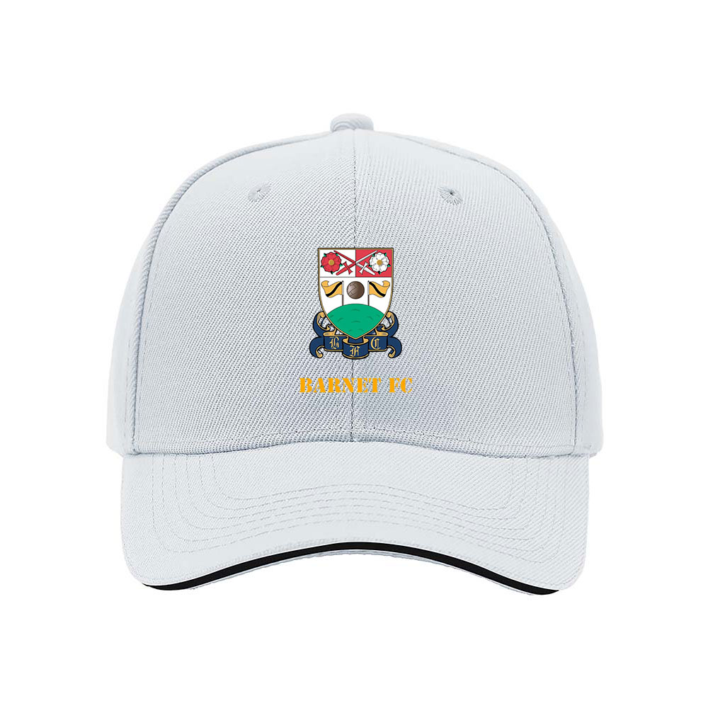 Barnet FC Crest Baseball Cap Men's Women's Gift Hat - Image 5