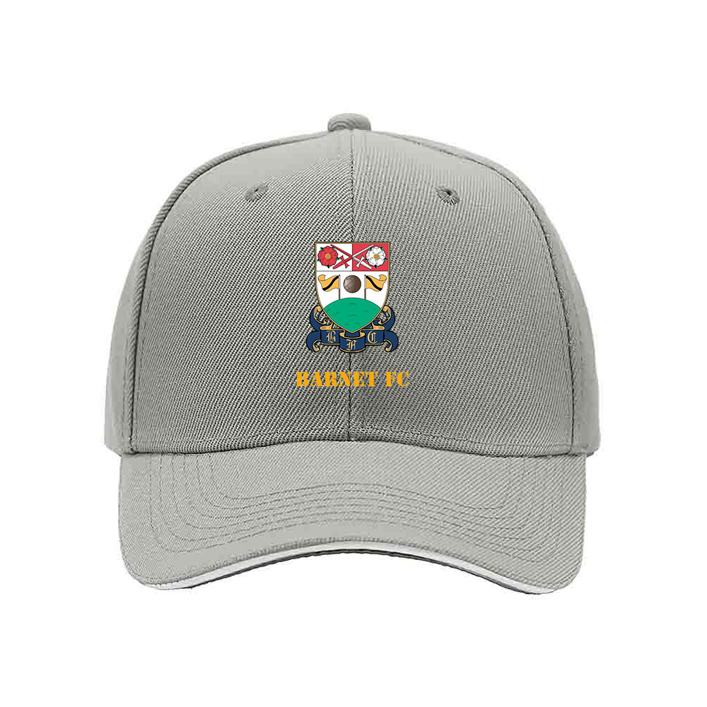 Barnet FC Crest Baseball Cap Men's Women's Gift Hat - Image 7