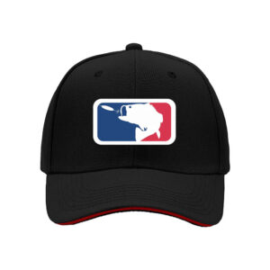 Men's Baseball Cap Fish MLB Logo Design Gift for Fishing Fans