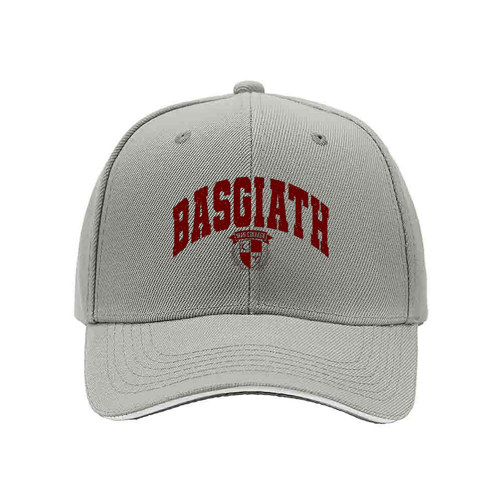 Basciath Men's Baseball Cap Red Logo Black Hat Gift for Fans - Image 7