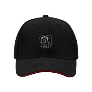 Men's Black Baseball Cap with Jordan 23 Print for Sports Fans Gift
