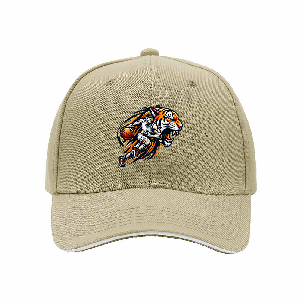 Tiger Basketball Player Men's Baseball Cap Gift Sport Hat - Image 4