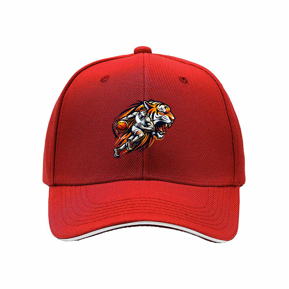 Tiger Basketball Player Men's Baseball Cap Gift Sport Hat - Image 6