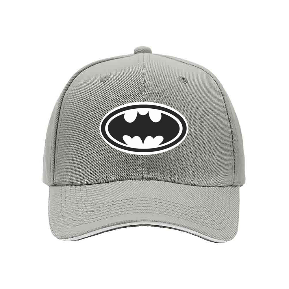 Batman Logo Men's Baseball Cap Black White Design Gift for Fans - Image 7