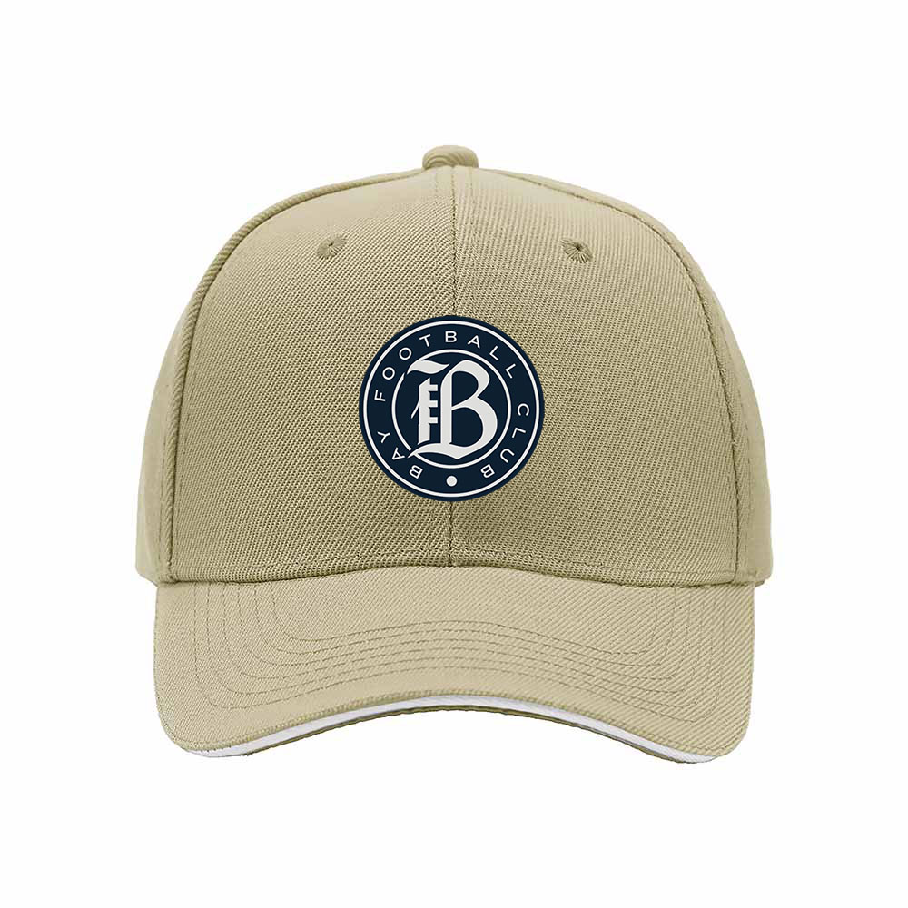 Bay Football Club Logo Men's Baseball Cap Black Red Trim Gift - Image 4