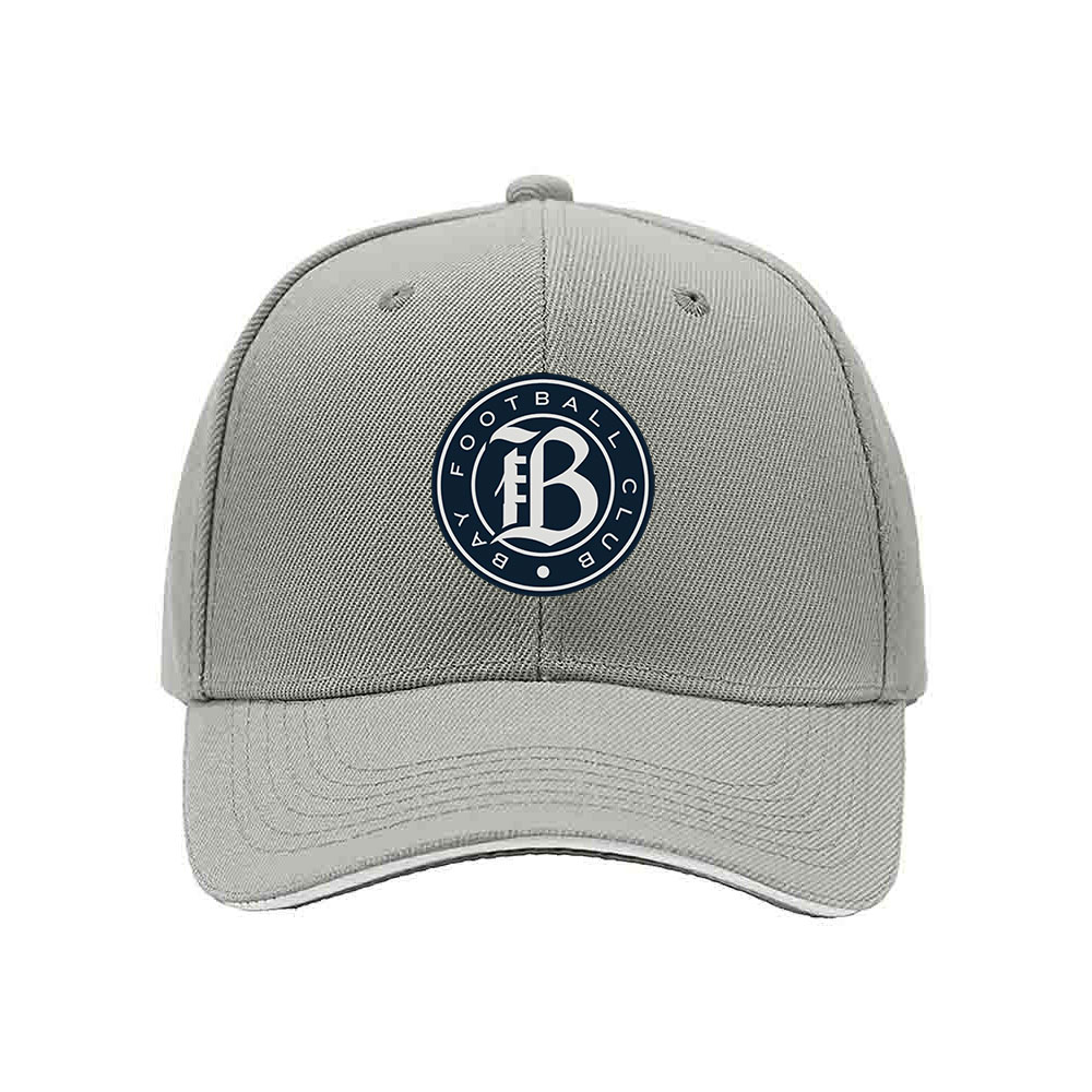 Bay Football Club Logo Men's Baseball Cap Black Red Trim Gift - Image 7
