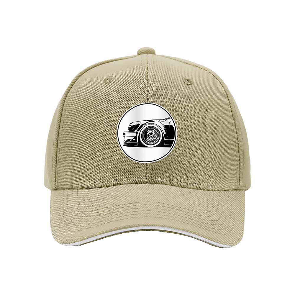 Black Baseball Cap Car Logo Design Men's Women's Gift Streetwear Style - Image 4