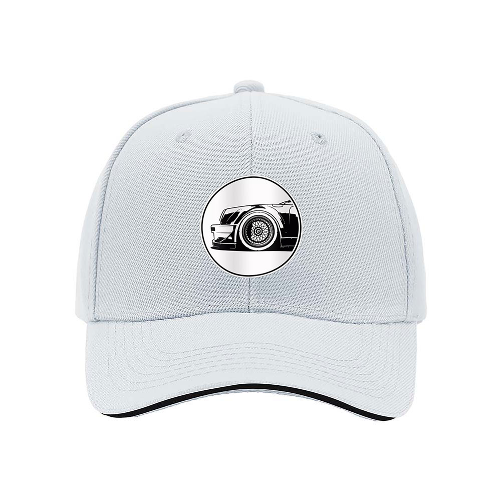 Black Baseball Cap Car Logo Design Men's Women's Gift Streetwear Style - Image 5