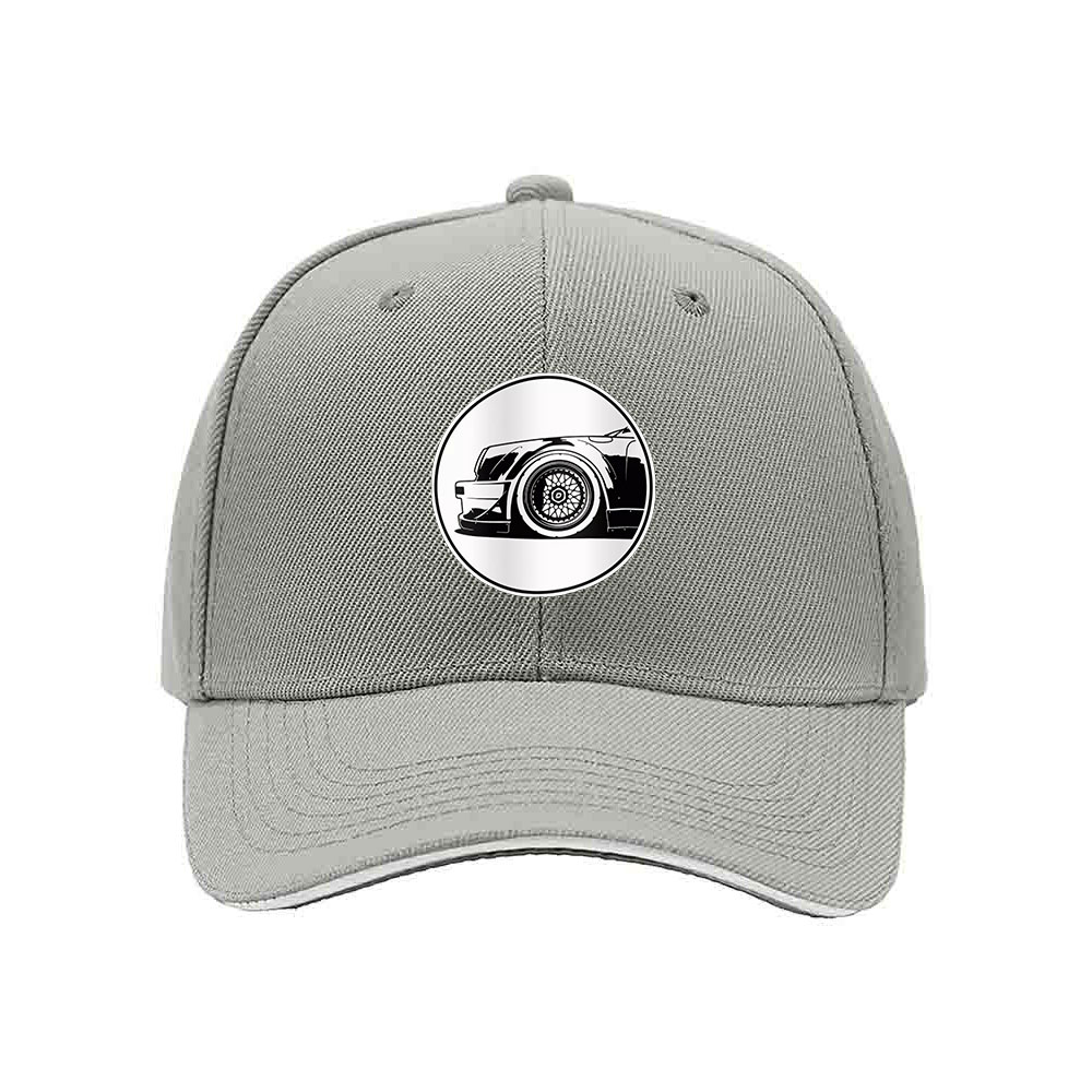Black Baseball Cap Car Logo Design Men's Women's Gift Streetwear Style - Image 7