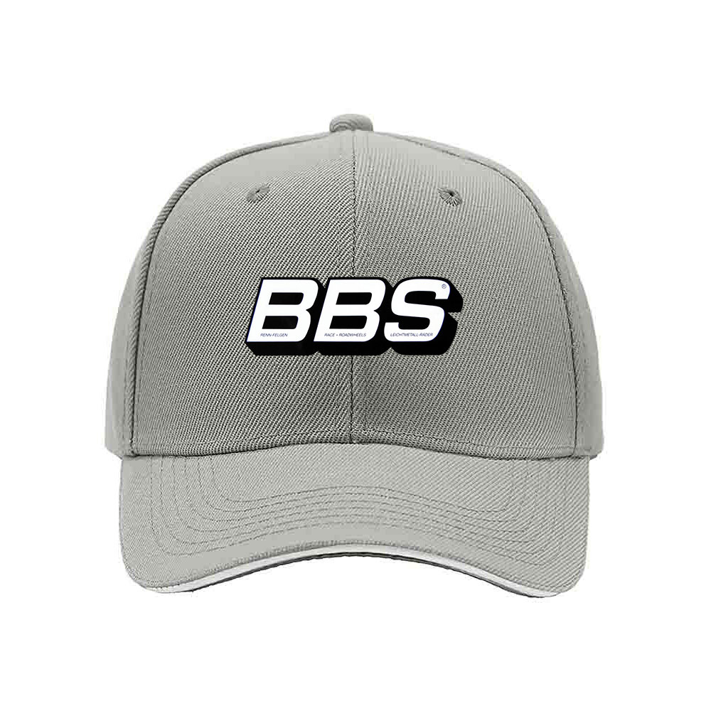 BBS Logo Men's Baseball Cap Black Red Trim Gift Hat - Image 7