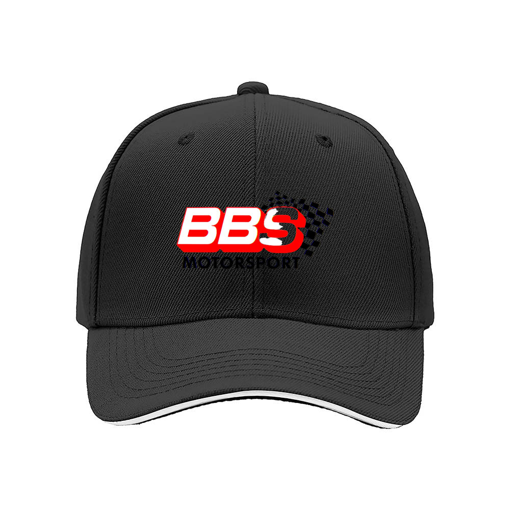 BBS Motorsport Men's Baseball Cap Black Red Logo Hat Gift - Image 3