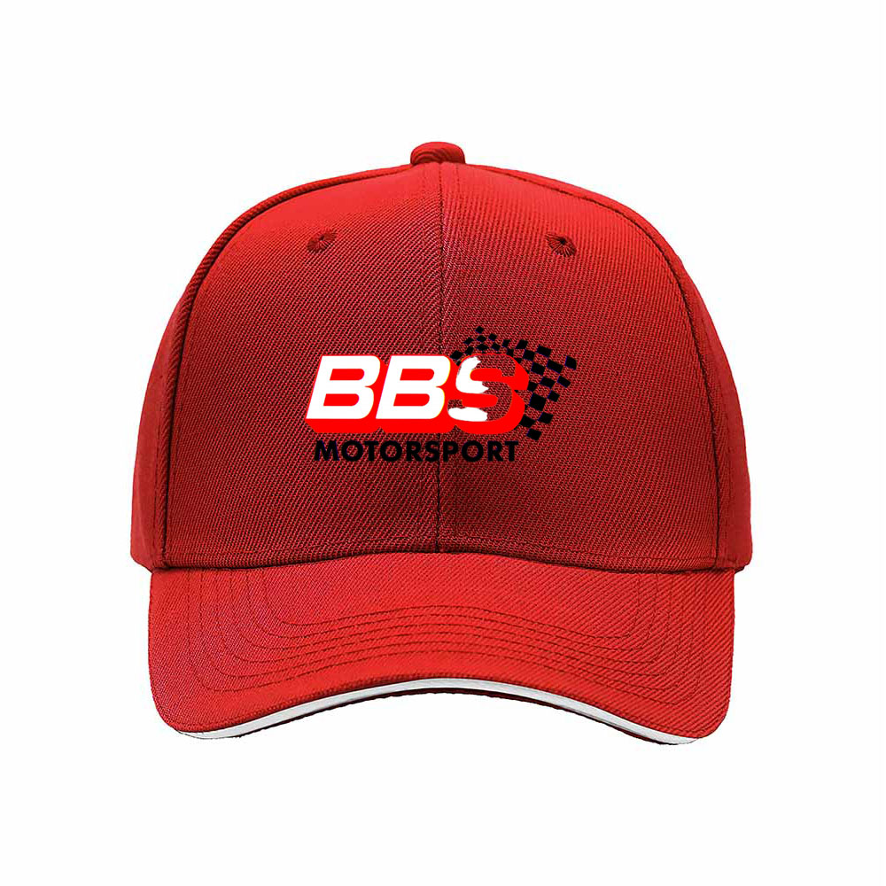 BBS Motorsport Men's Baseball Cap Black Red Logo Hat Gift - Image 6