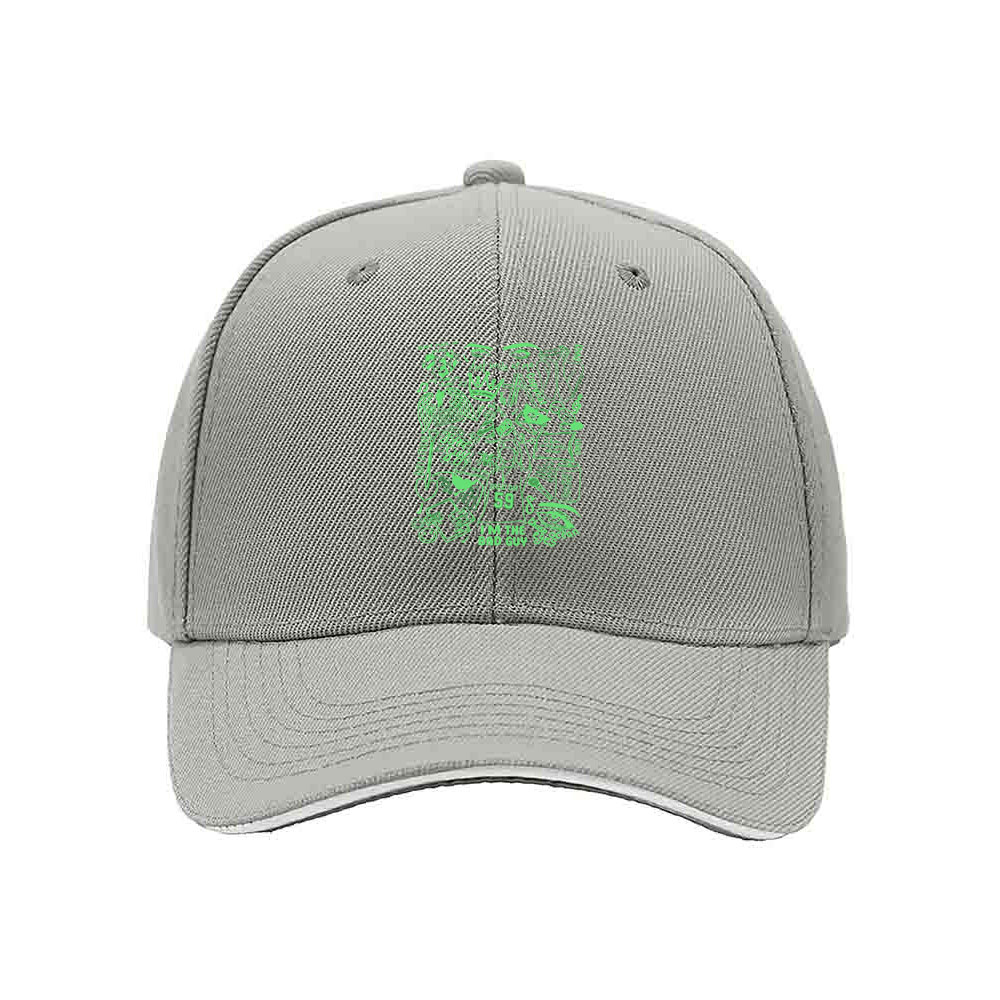 Green Graphic Print Baseball Cap Men's Women's Casual Hat Gift for Fans - Image 7