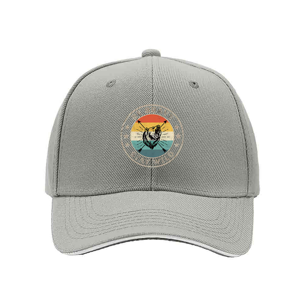 Be Brave Stay Wild Mens Baseball Cap Outdoor Adventure Gift Hat - Image 7