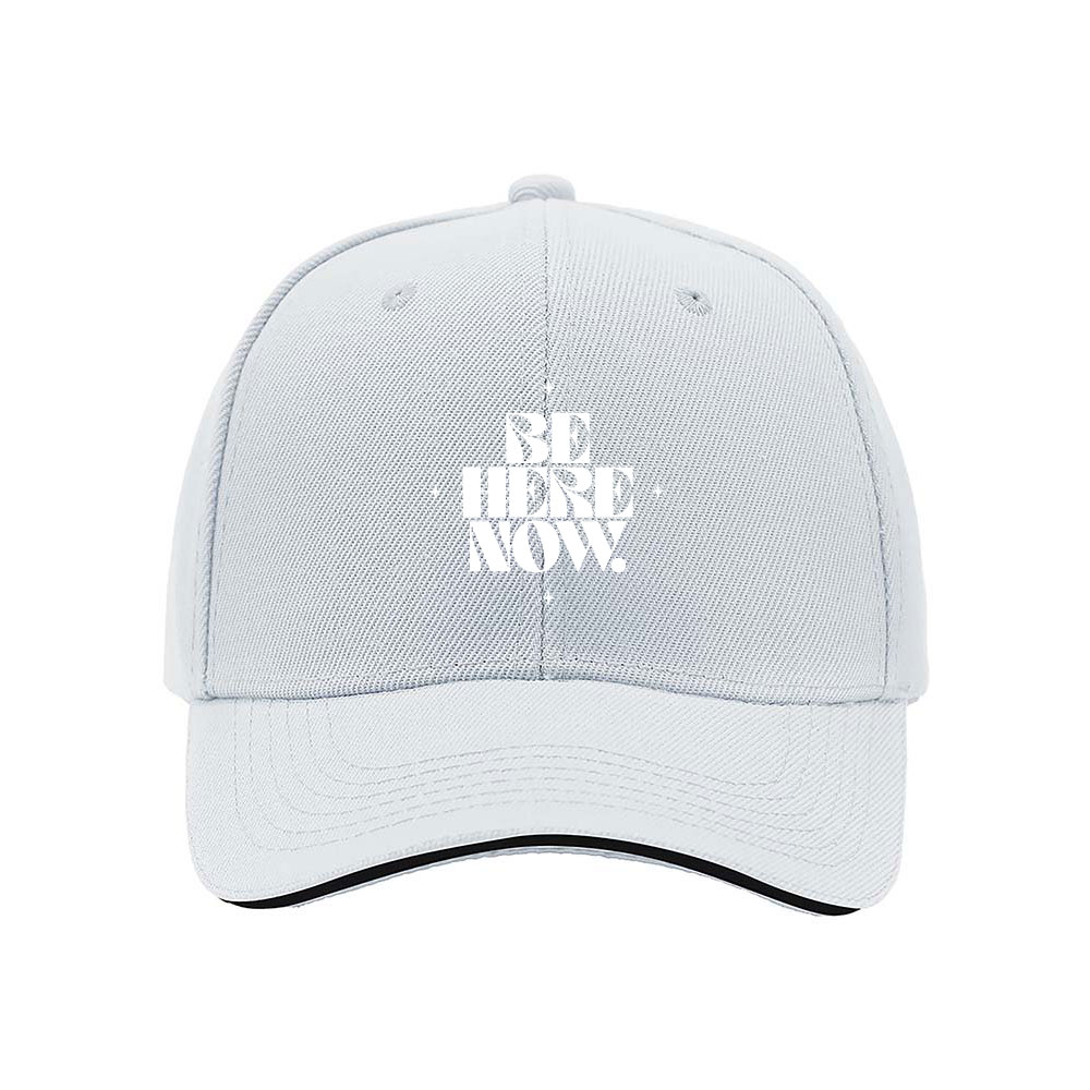 Be Here Now Baseball Cap Men Women Fashion Gift Hat - Image 5