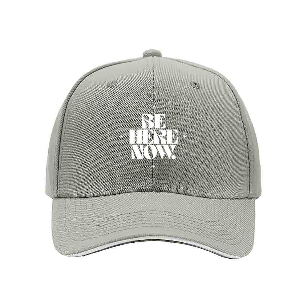 Be Here Now Baseball Cap Men Women Fashion Gift Hat - Image 7