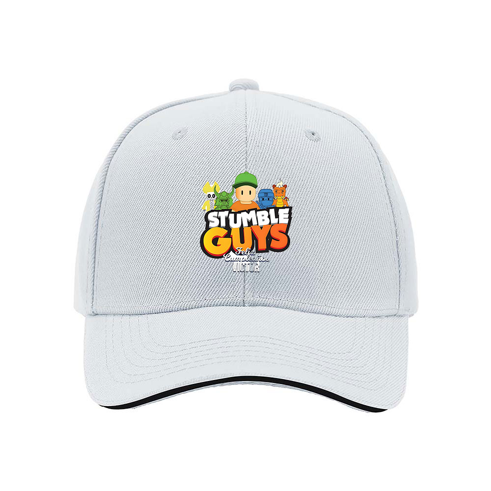 Stumble Guys Logo Baseball Cap Men Women Gaming Gift Hat - Image 5