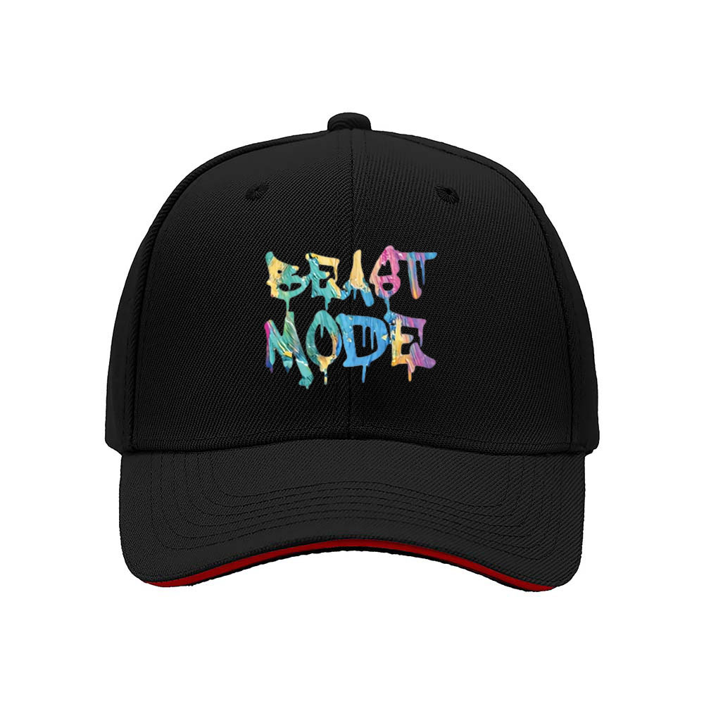 Beast Mode Colorful Graffiti Baseball Cap for Men Women Gifts