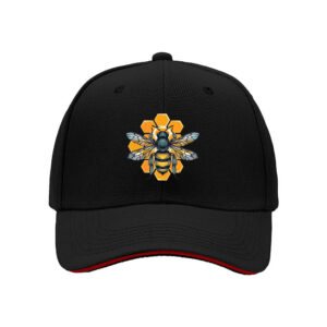 Bee Honeycomb Men's Baseball Cap Gift Outdoor Fashion Hat