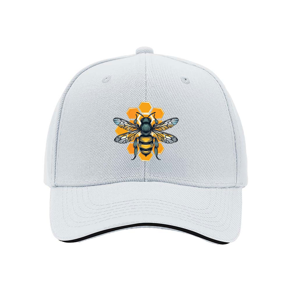 Bee Honeycomb Men's Baseball Cap Gift Outdoor Fashion Hat - Image 5
