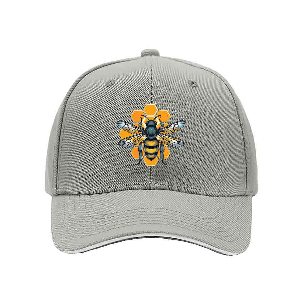 Bee Honeycomb Men's Baseball Cap Gift Outdoor Fashion Hat - Image 7