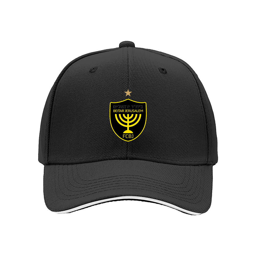 Beitar Jerusalem FC Men's Baseball Cap Black Gold Logo Hat Gift - Image 3