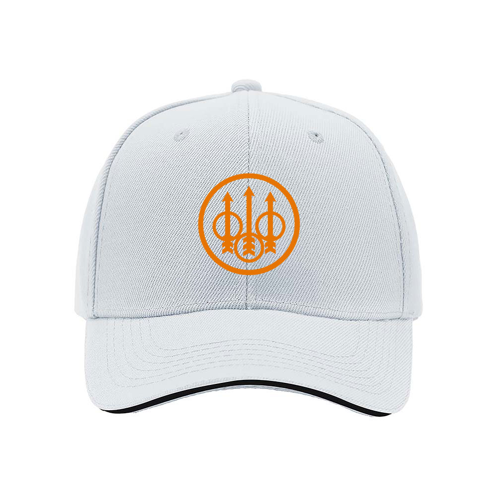 Black Baseball Cap with Orange Symbol Design for Men Women Gift Fashion Accessory - Image 5