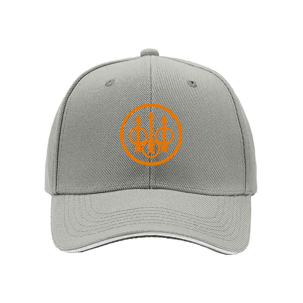Black Baseball Cap with Orange Symbol Design for Men Women Gift Fashion Accessory - Image 7