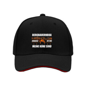 Bergbauernbua Cap Men's Baseball Hat Mountain Cow Farm Gift