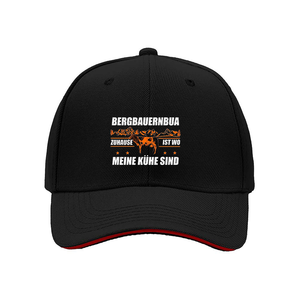 Bergbauernbua Cap Men's Baseball Hat Mountain Cow Farm Gift