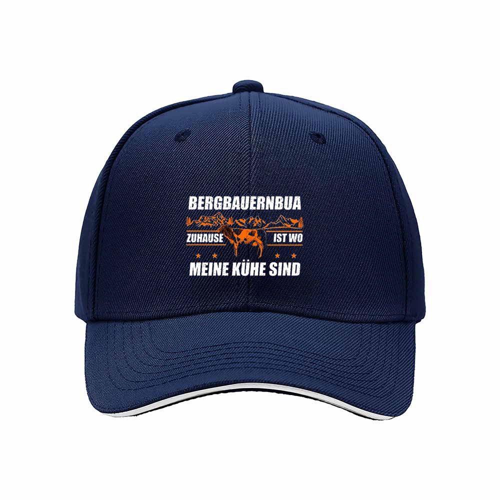 Bergbauernbua Cap Men's Baseball Hat Mountain Cow Farm Gift - Image 2