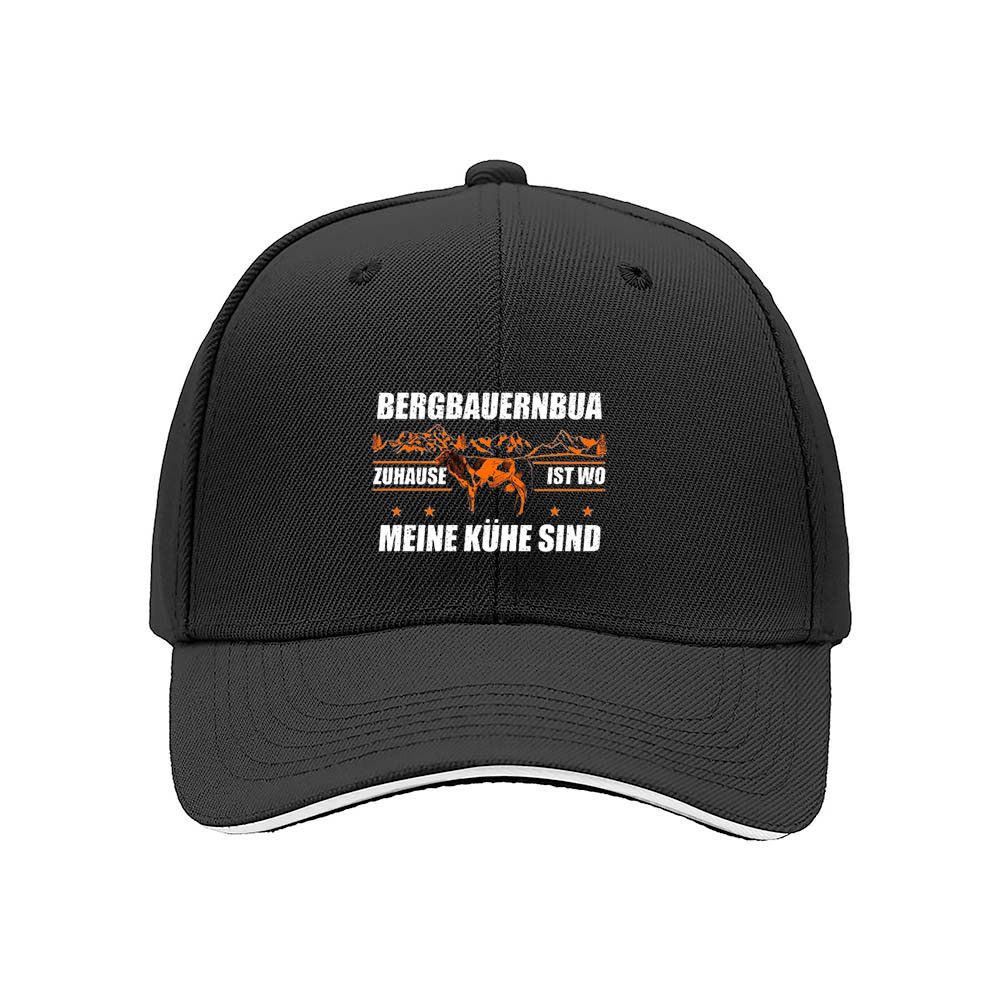 Bergbauernbua Cap Men's Baseball Hat Mountain Cow Farm Gift - Image 3