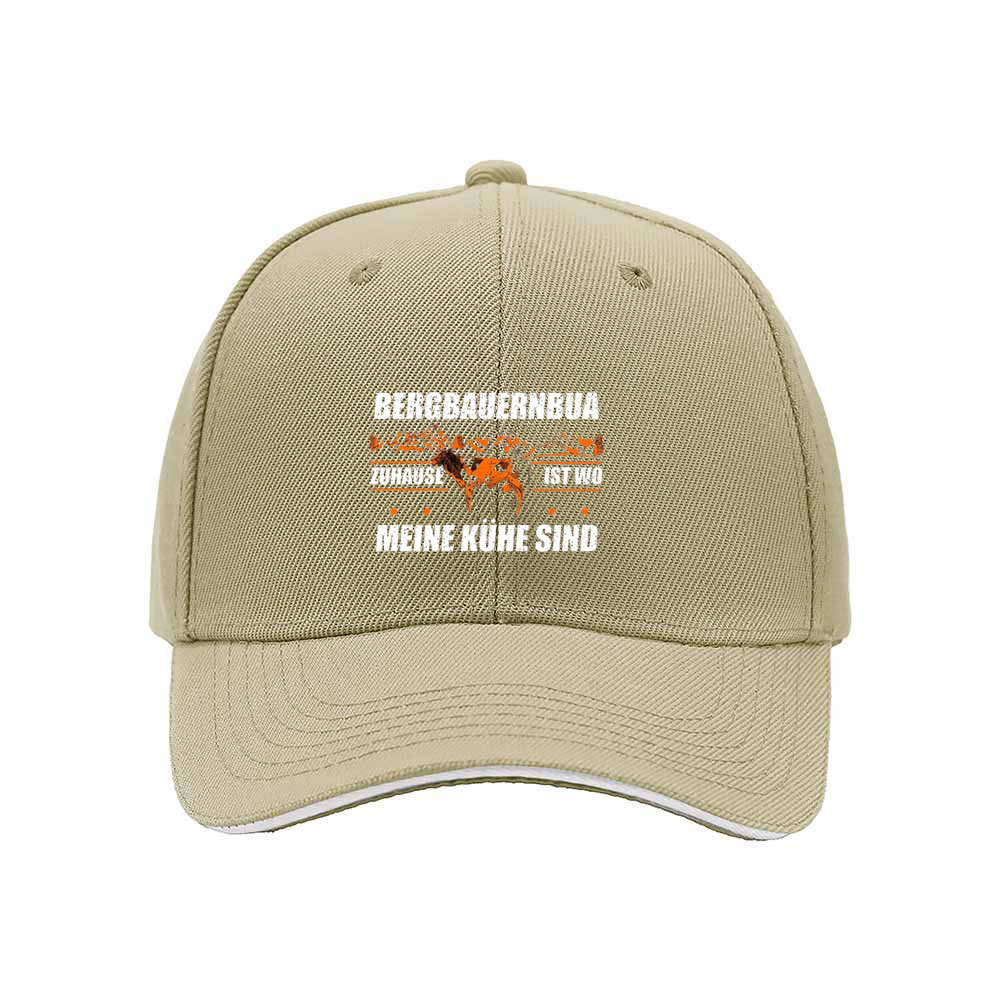 Bergbauernbua Cap Men's Baseball Hat Mountain Cow Farm Gift - Image 4