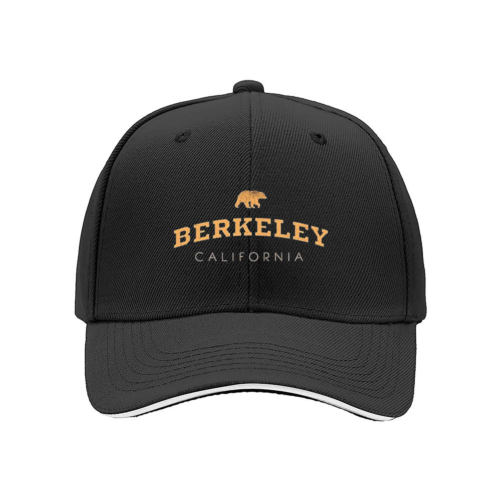 Berkeley California Bear Logo Men's Baseball Cap Gift - Image 3