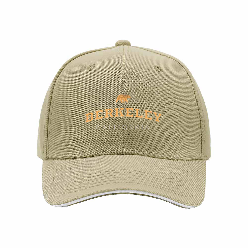 Berkeley California Bear Logo Men's Baseball Cap Gift - Image 4