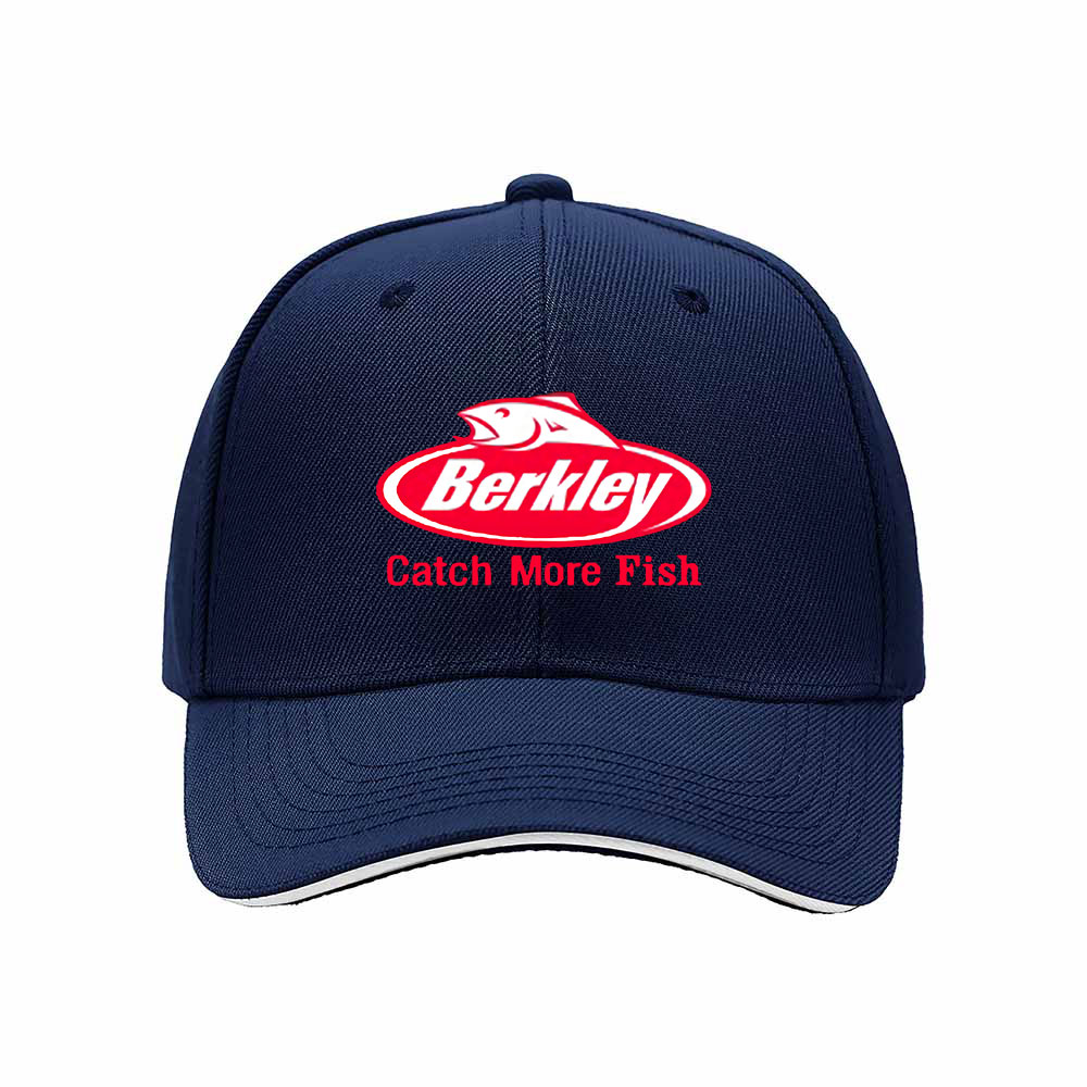 Berkley Fishing Logo Cap Men Women Baseball Hat Catch More Fish - Image 2