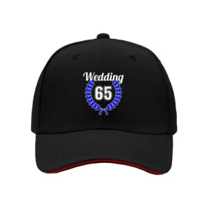 Wedding 65th Anniversary Men's Baseball Cap Gift
