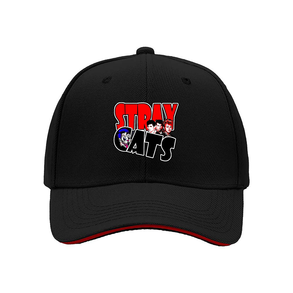 Stray Cats Band Logo Men's Baseball Cap Gift for Fans