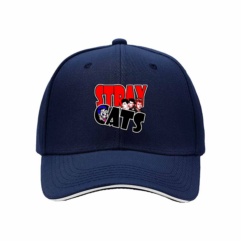 Stray Cats Band Logo Men's Baseball Cap Gift for Fans - Image 2