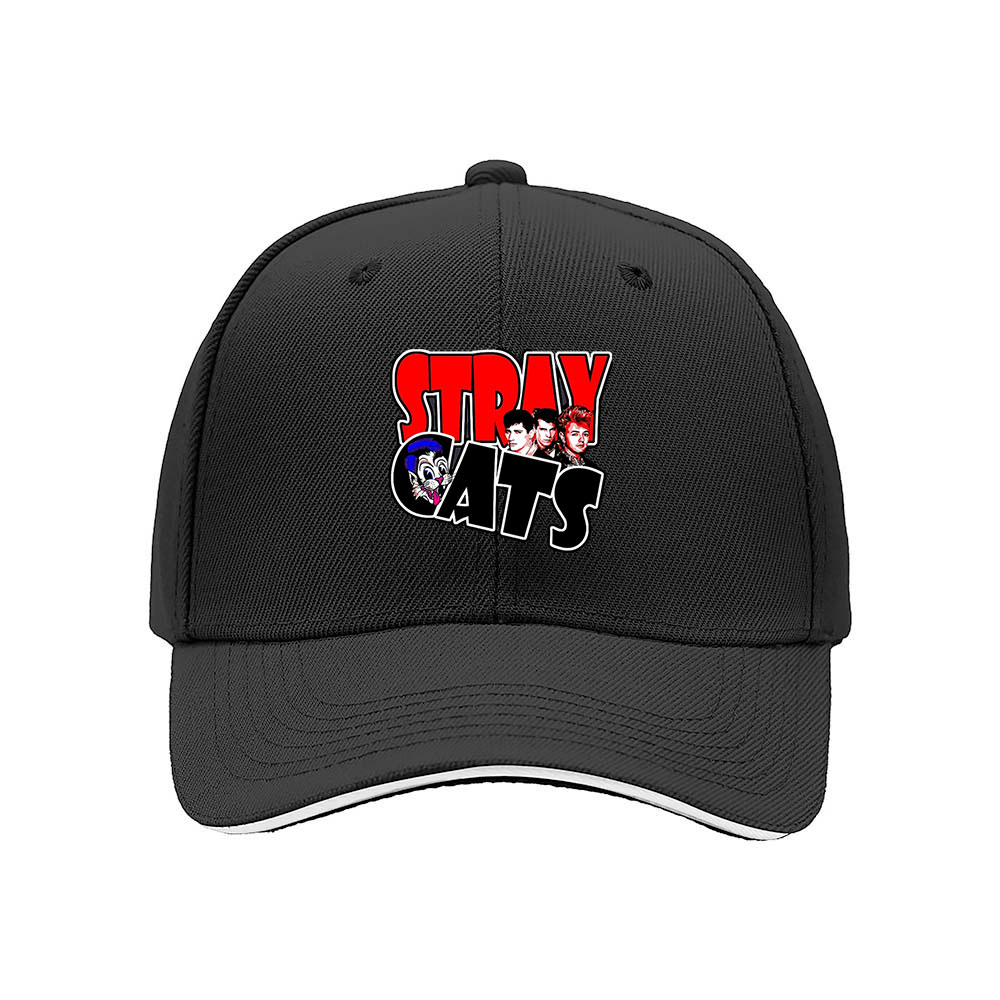 Stray Cats Band Logo Men's Baseball Cap Gift for Fans - Image 3
